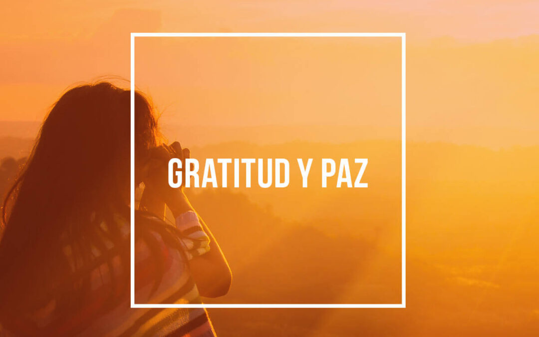 Gratitud y paz